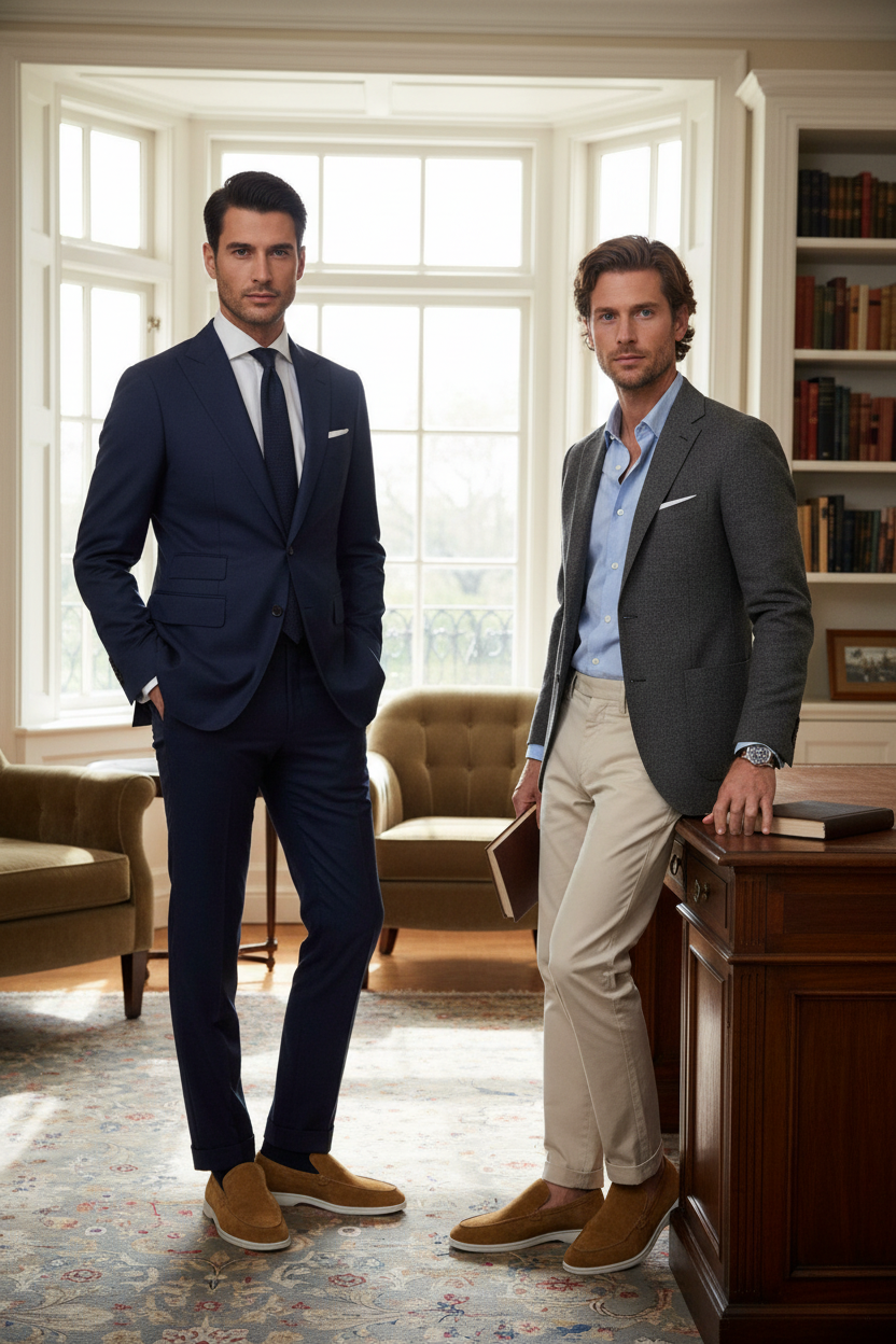 Loro Piana classic loafers