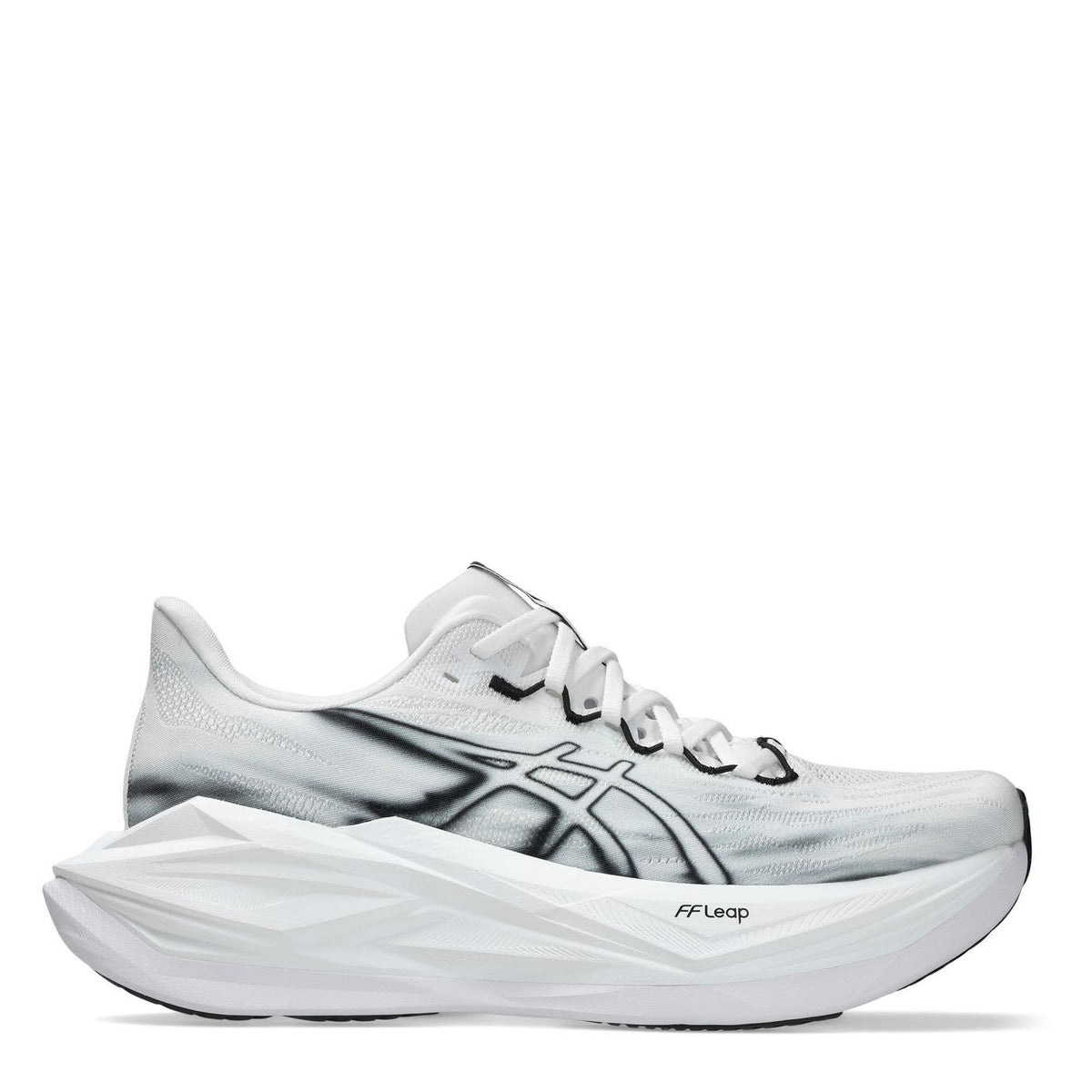 ASICS SUPERBLAST 3 distinctive white and black