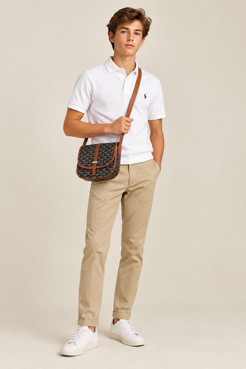 Goyard Belvédère PM messenger bag