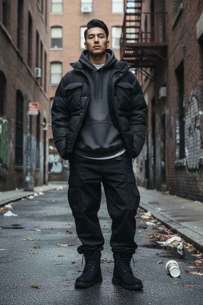 Timberland full black