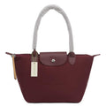 Longchamp Le Pliage Shoulder Tote bag in the burgundy