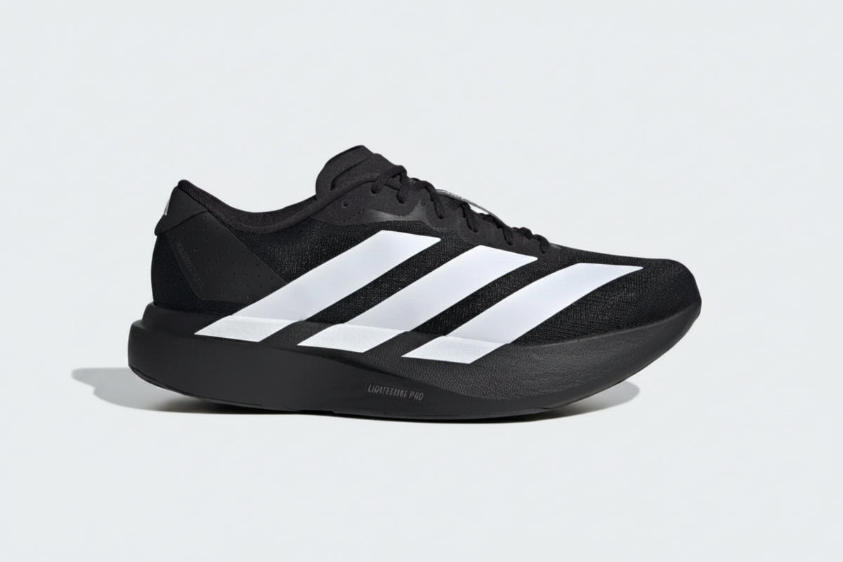 adidas Adizero Evo SL Black and white stripes